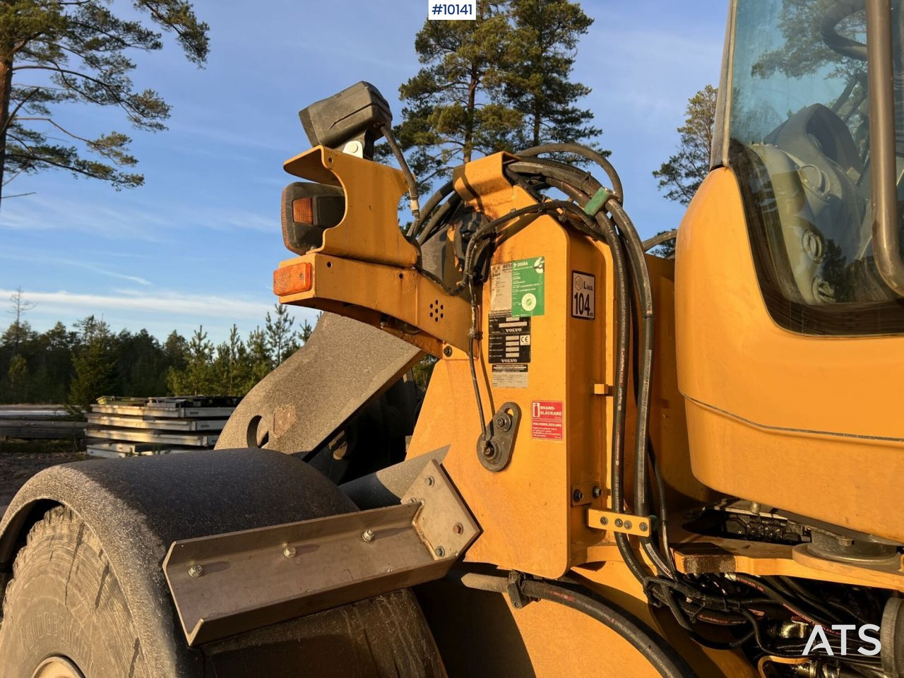 Wiellader Volvo L60F Wheel loader with tilt hitch (VIDEO)