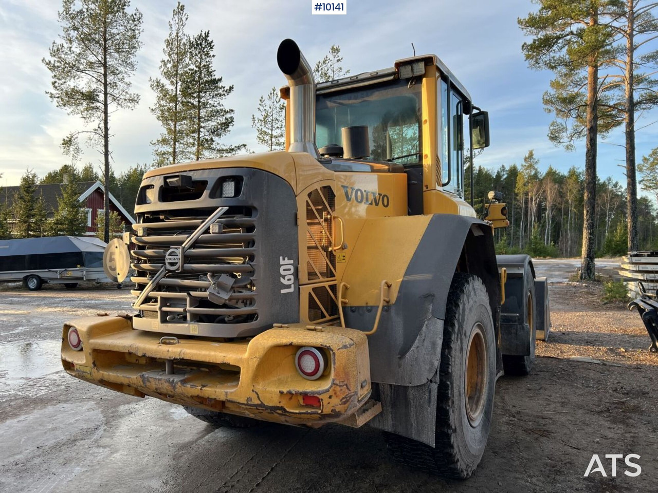 Wiellader Volvo L60F Wheel loader with tilt hitch (VIDEO)