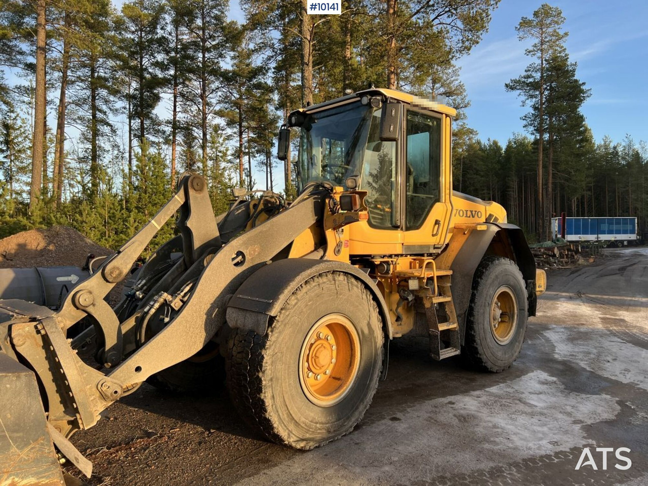 Wiellader Volvo L60F Wheel loader with tilt hitch (VIDEO)