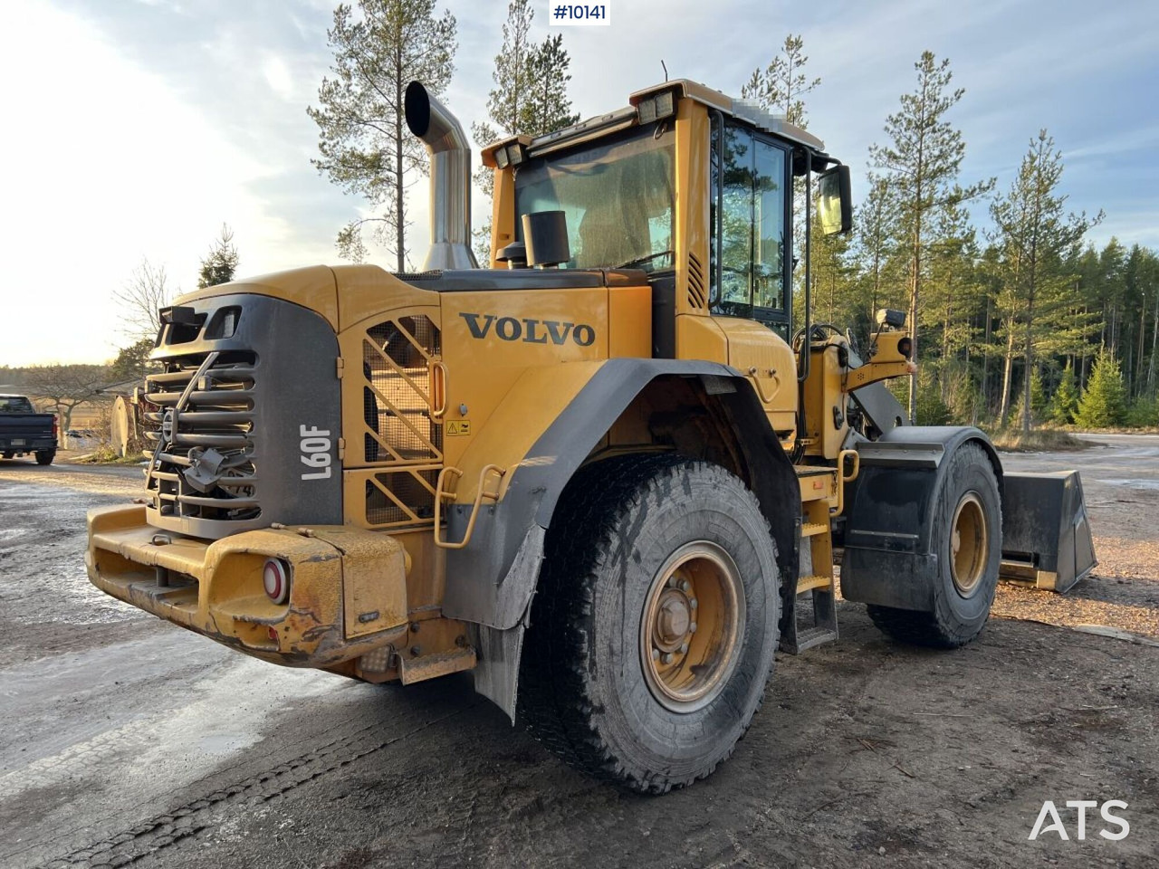 Wiellader Volvo L60F Wheel loader with tilt hitch (VIDEO)