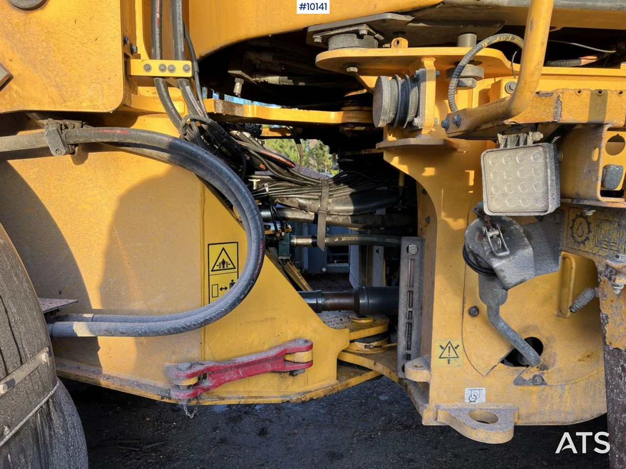 Wiellader Volvo L60F Wheel loader with tilt hitch (VIDEO)