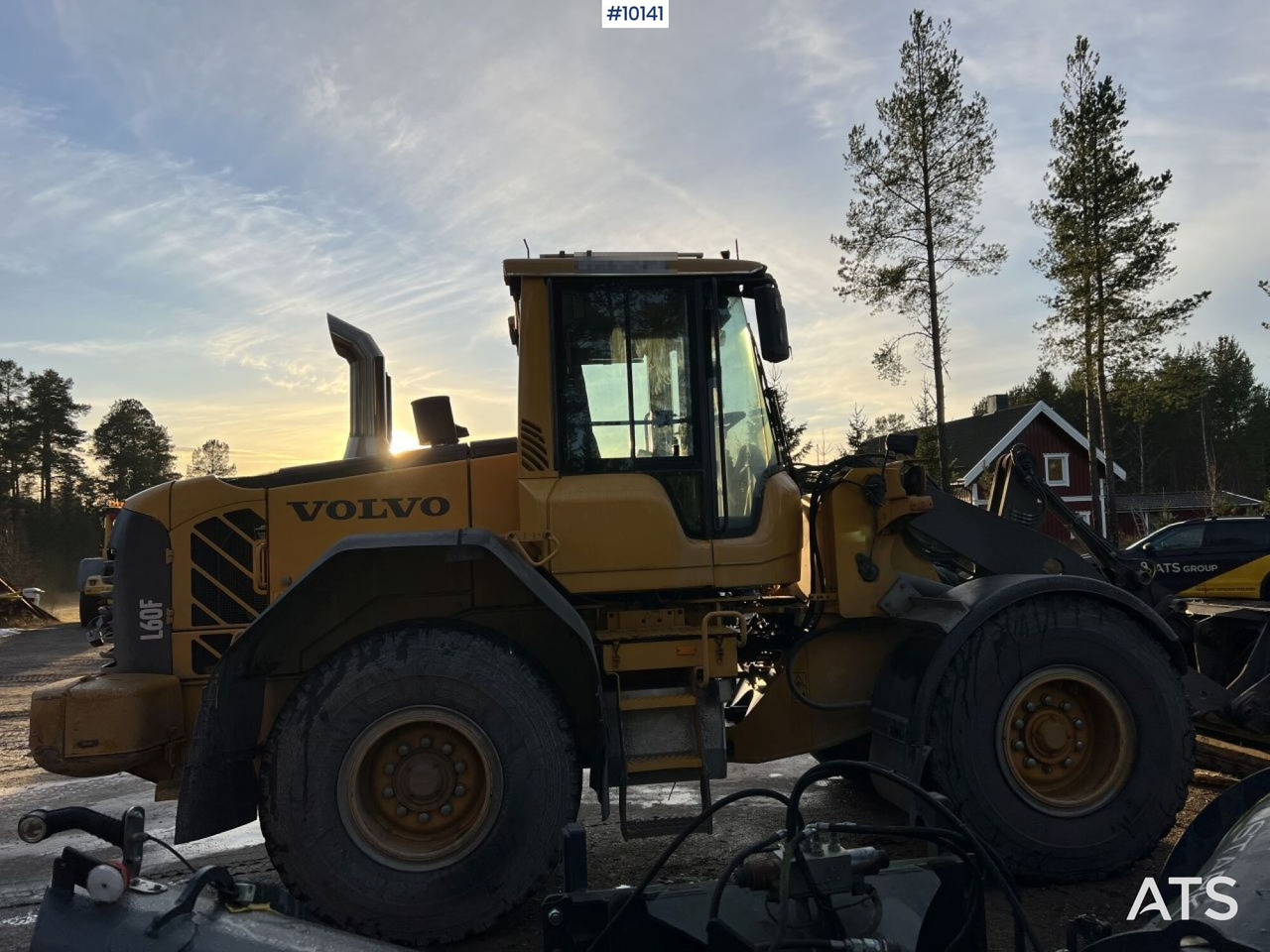 Wiellader Volvo L60F Wheel loader with tilt hitch (VIDEO)