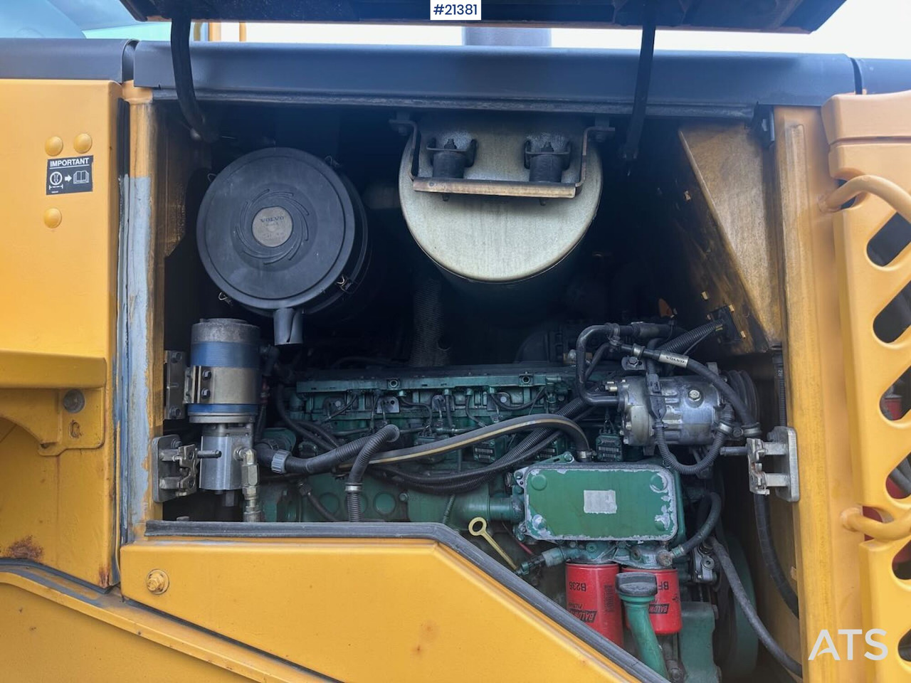 Wiellader Volvo L90E hjullaster. SE VIDEO