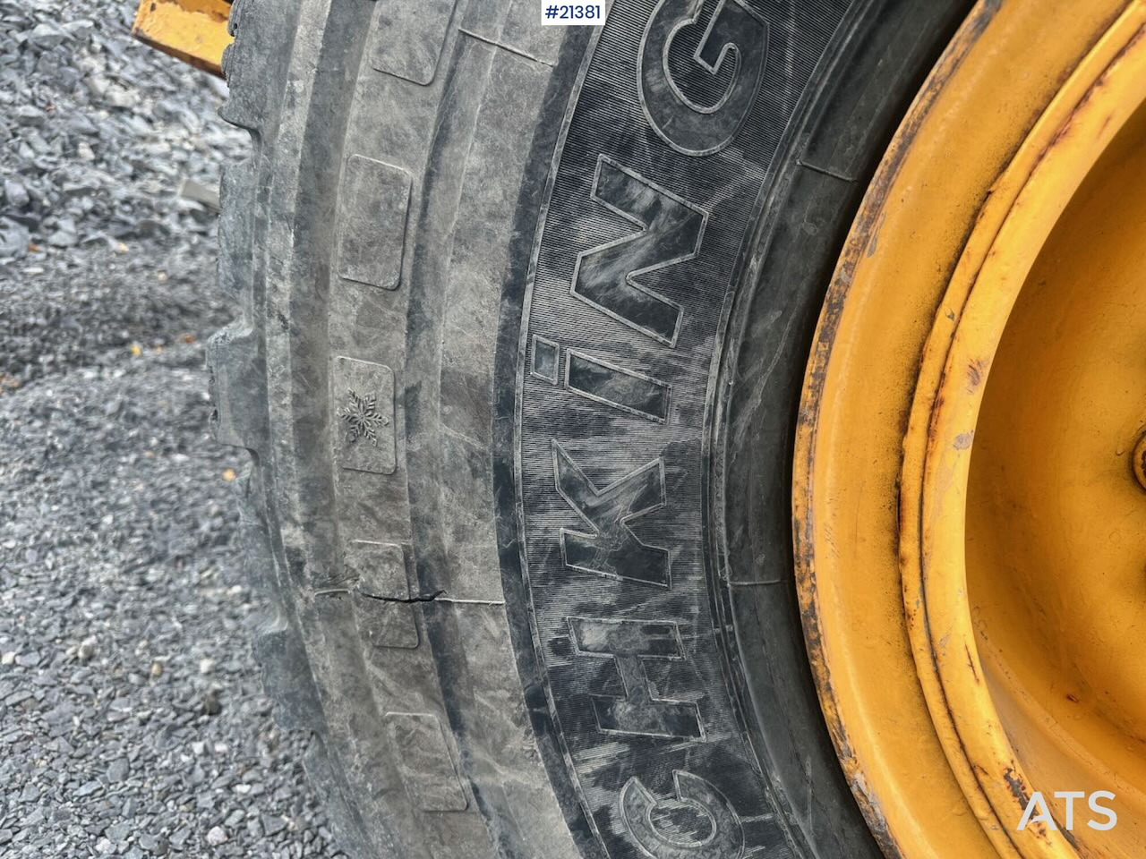 Wiellader Volvo L90E hjullaster. SE VIDEO