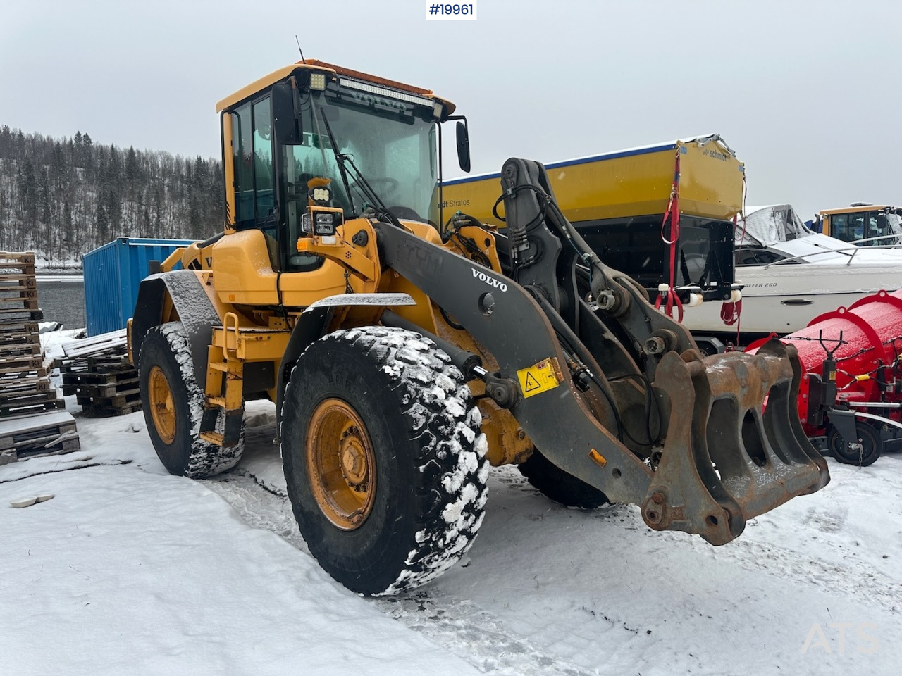Wiellader Volvo L90F