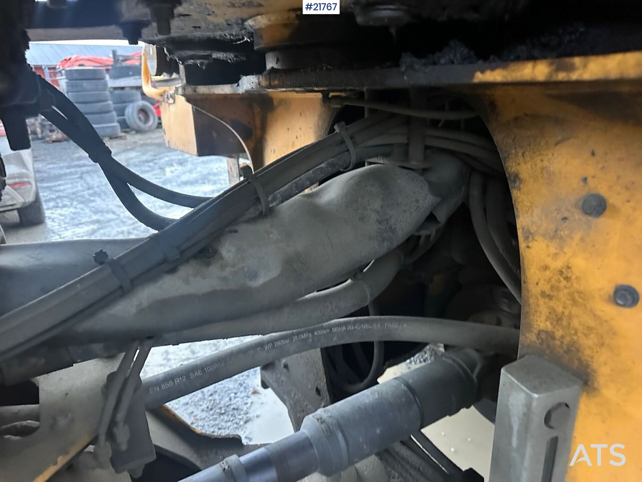 Wiellader Volvo L90F hjullaster m/ Volvo gruskuffe. SE VIDEO