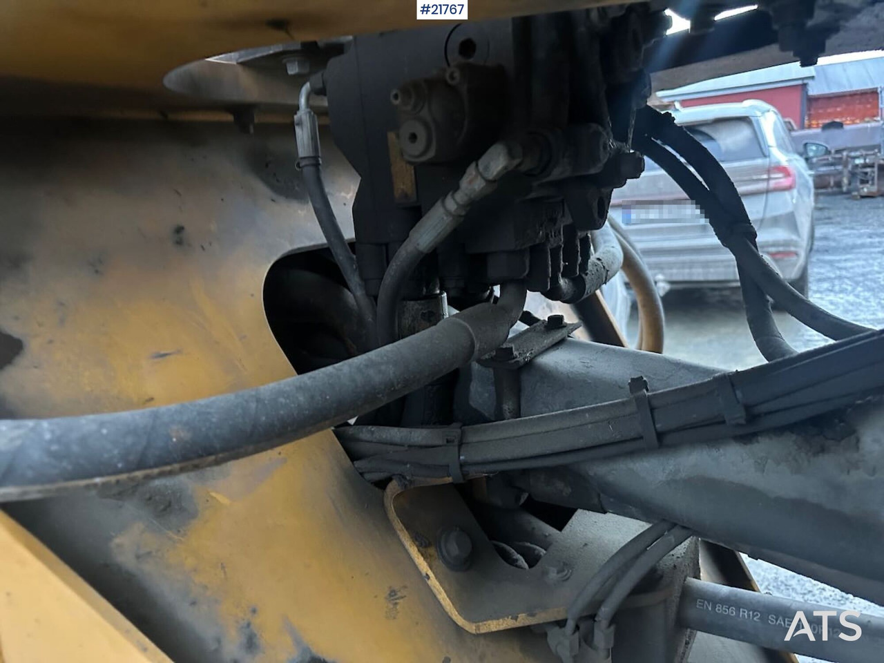 Wiellader Volvo L90F hjullaster m/ Volvo gruskuffe. SE VIDEO