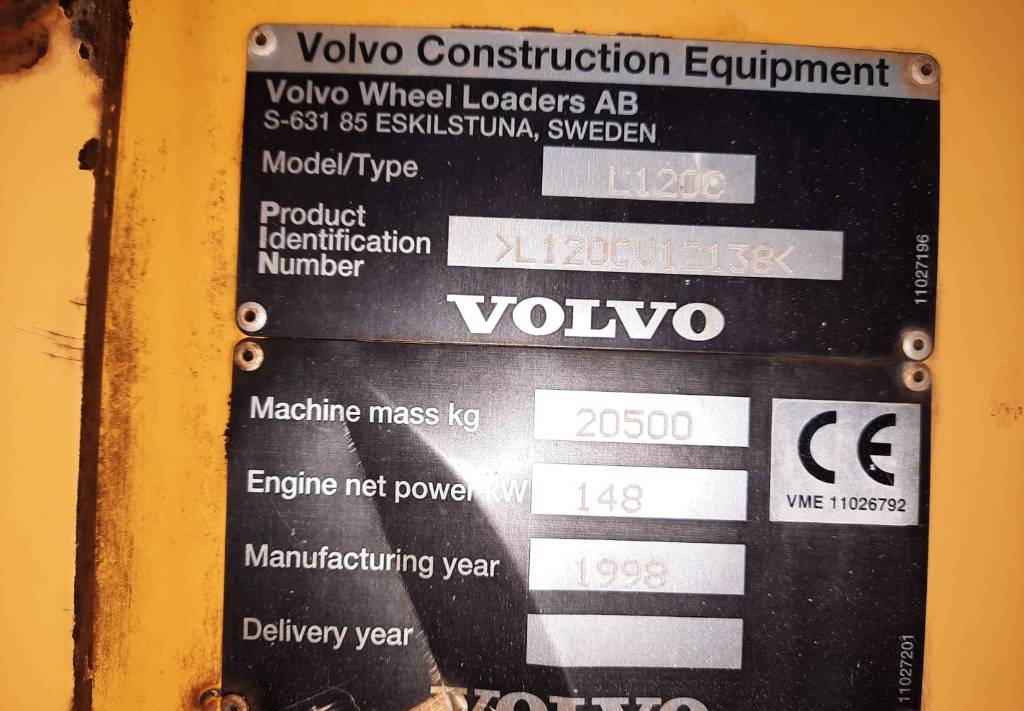Wiellader Volvo L 120 C