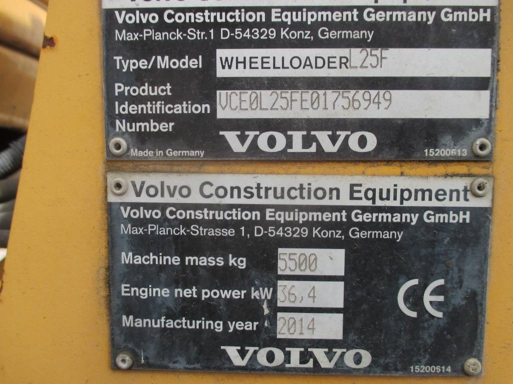 Wiellader Volvo L 25 F