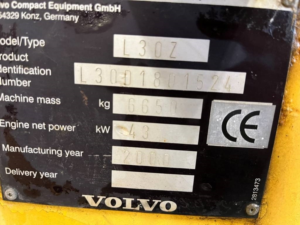 Wiellader Volvo L 30 Z Dismantled. Only spare parts