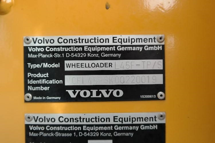 Wiellader Volvo L 45 F