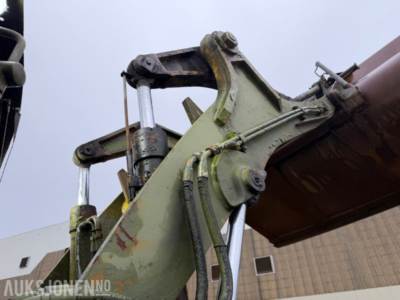 Wiellader Volvo M846 Hjullaster - 7392 Arbeidstimer - Sec skuff - BM feste