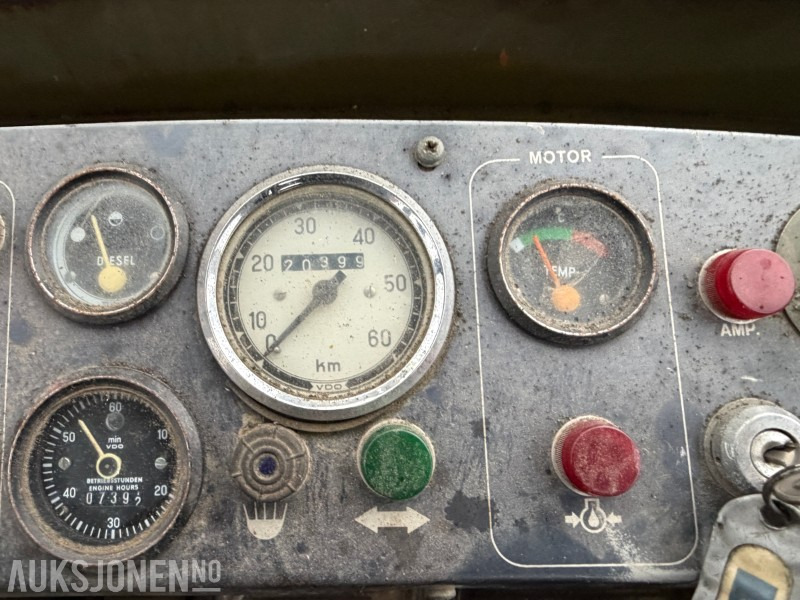 Wiellader Volvo M846 Hjullaster - 7392 Arbeidstimer - Sec skuff - BM feste