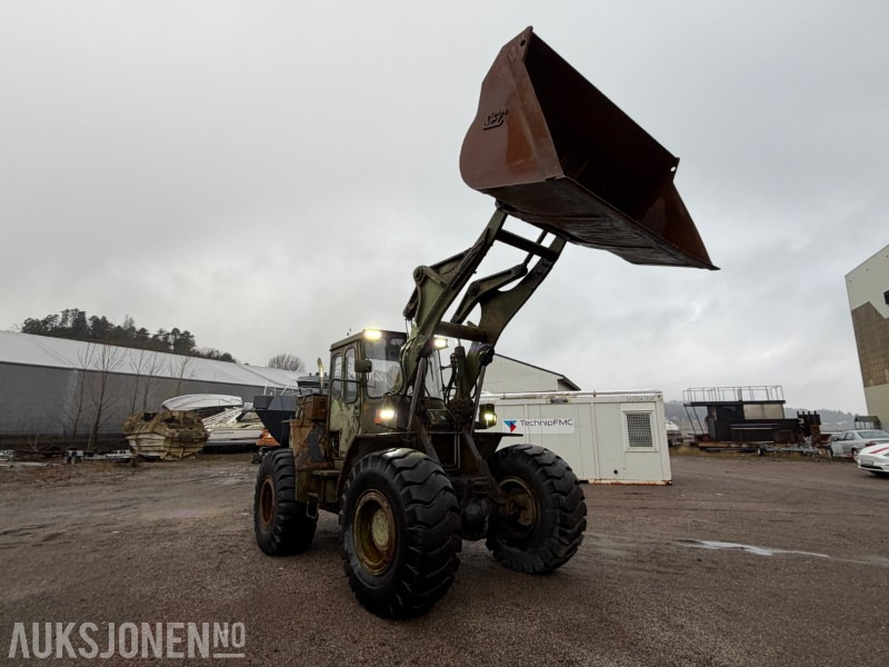 Wiellader Volvo M846 Hjullaster - 7392 Arbeidstimer - Sec skuff - BM feste