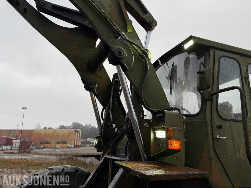 Wiellader Volvo M846 Hjullaster - 7392 Arbeidstimer - Sec skuff - BM feste