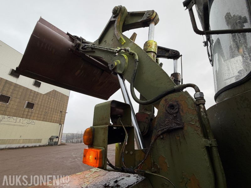 Wiellader Volvo M846 Hjullaster - 7392 Arbeidstimer - Sec skuff - BM feste