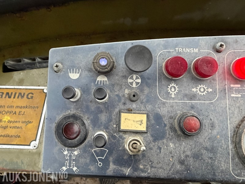 Wiellader Volvo M846 Hjullaster - 7392 Arbeidstimer - Sec skuff - BM feste