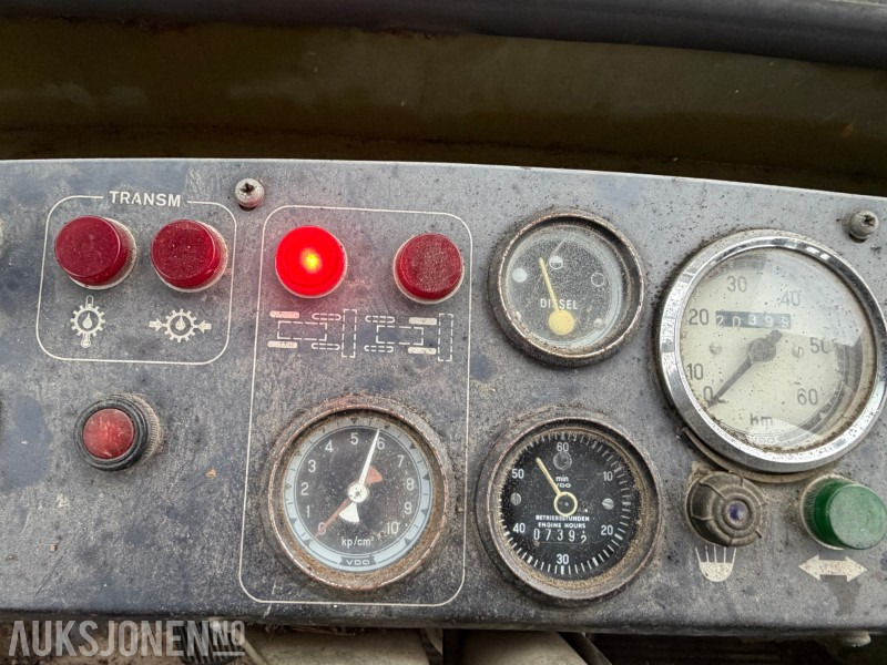 Wiellader Volvo M846 Hjullaster - 7392 Arbeidstimer - Sec skuff - BM feste