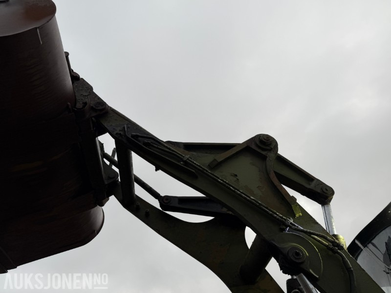 Wiellader Volvo M846 Hjullaster - 7392 Arbeidstimer - Sec skuff - BM feste