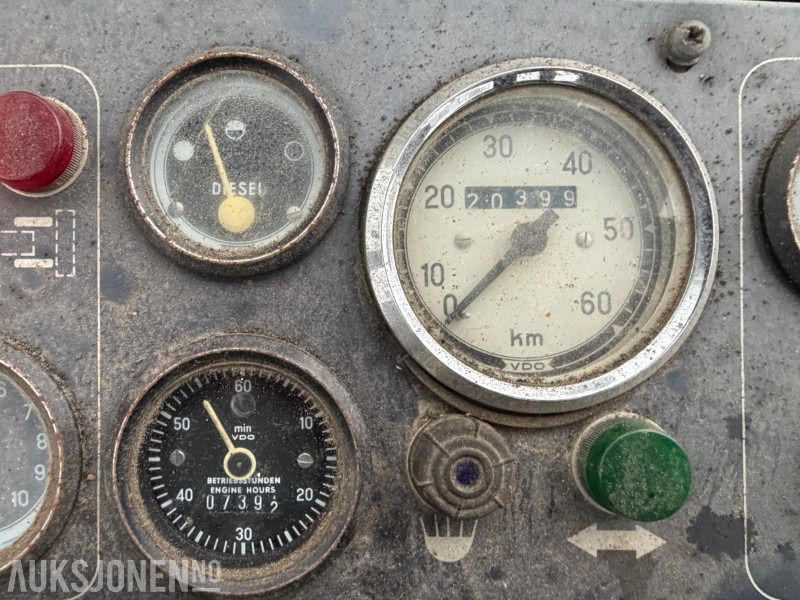 Wiellader Volvo M846 Hjullaster - 7392 Arbeidstimer - Sec skuff - BM feste