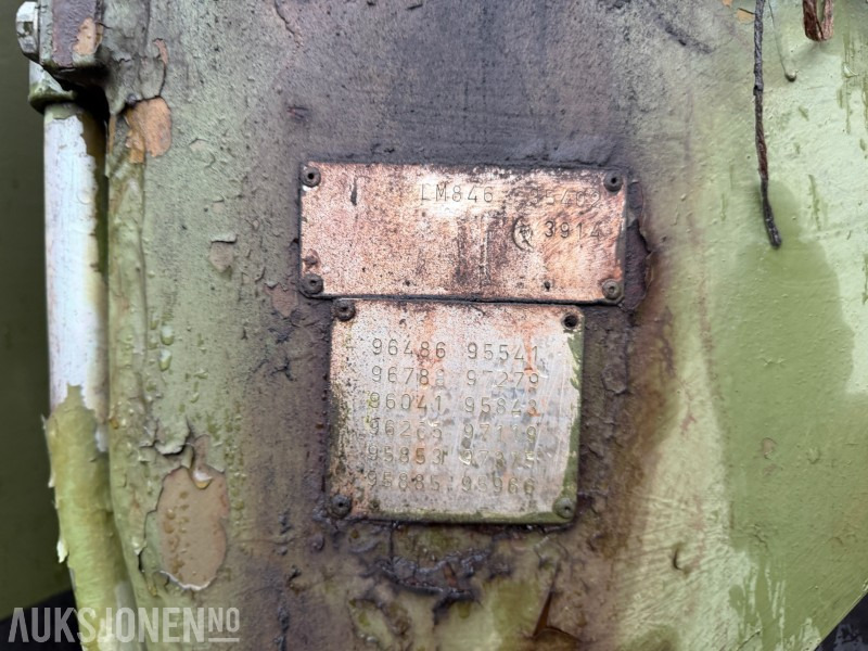 Wiellader Volvo M846 Hjullaster - 7392 Arbeidstimer - Sec skuff - BM feste