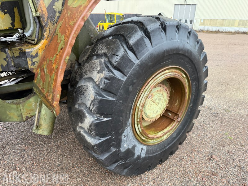 Wiellader Volvo M846 Hjullaster - 7392 Arbeidstimer - Sec skuff - BM feste