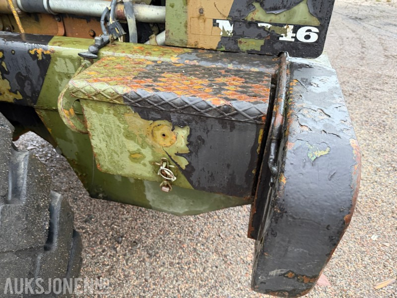 Wiellader Volvo M846 Hjullaster - 7392 Arbeidstimer - Sec skuff - BM feste