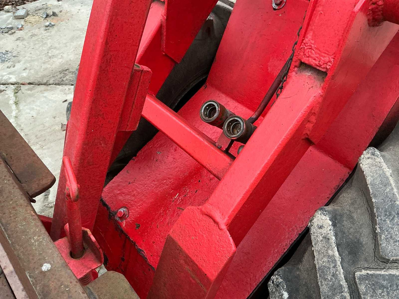 Wiellader WEIDEMANN 917 SHOVEL - BUCKET - FORKS AND CLAMP