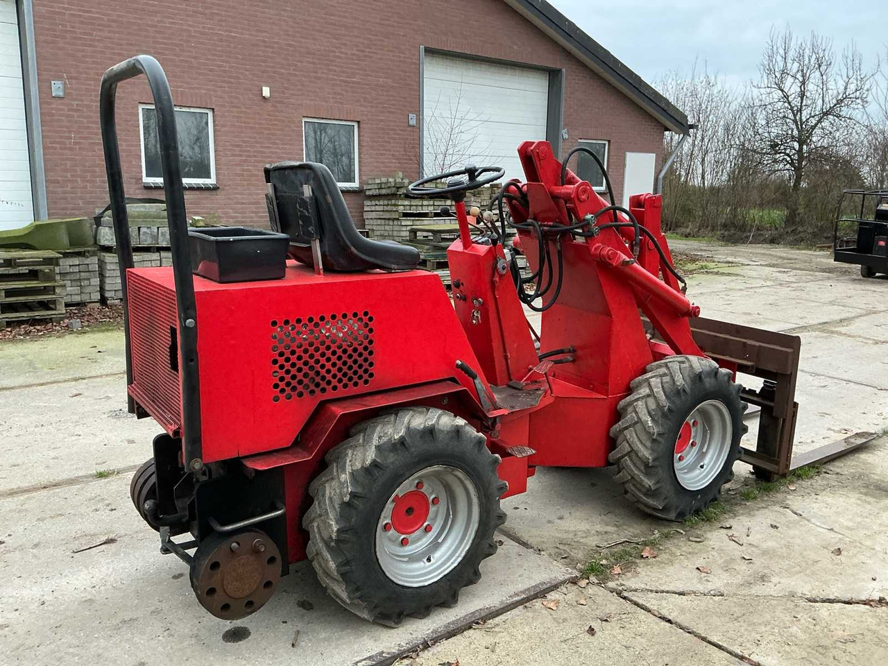 Wiellader WEIDEMANN 917 SHOVEL - BUCKET - FORKS AND CLAMP