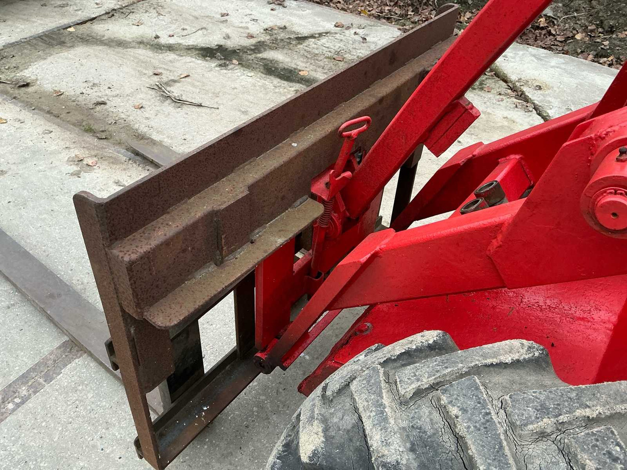 Wiellader WEIDEMANN 917 SHOVEL - BUCKET - FORKS AND CLAMP