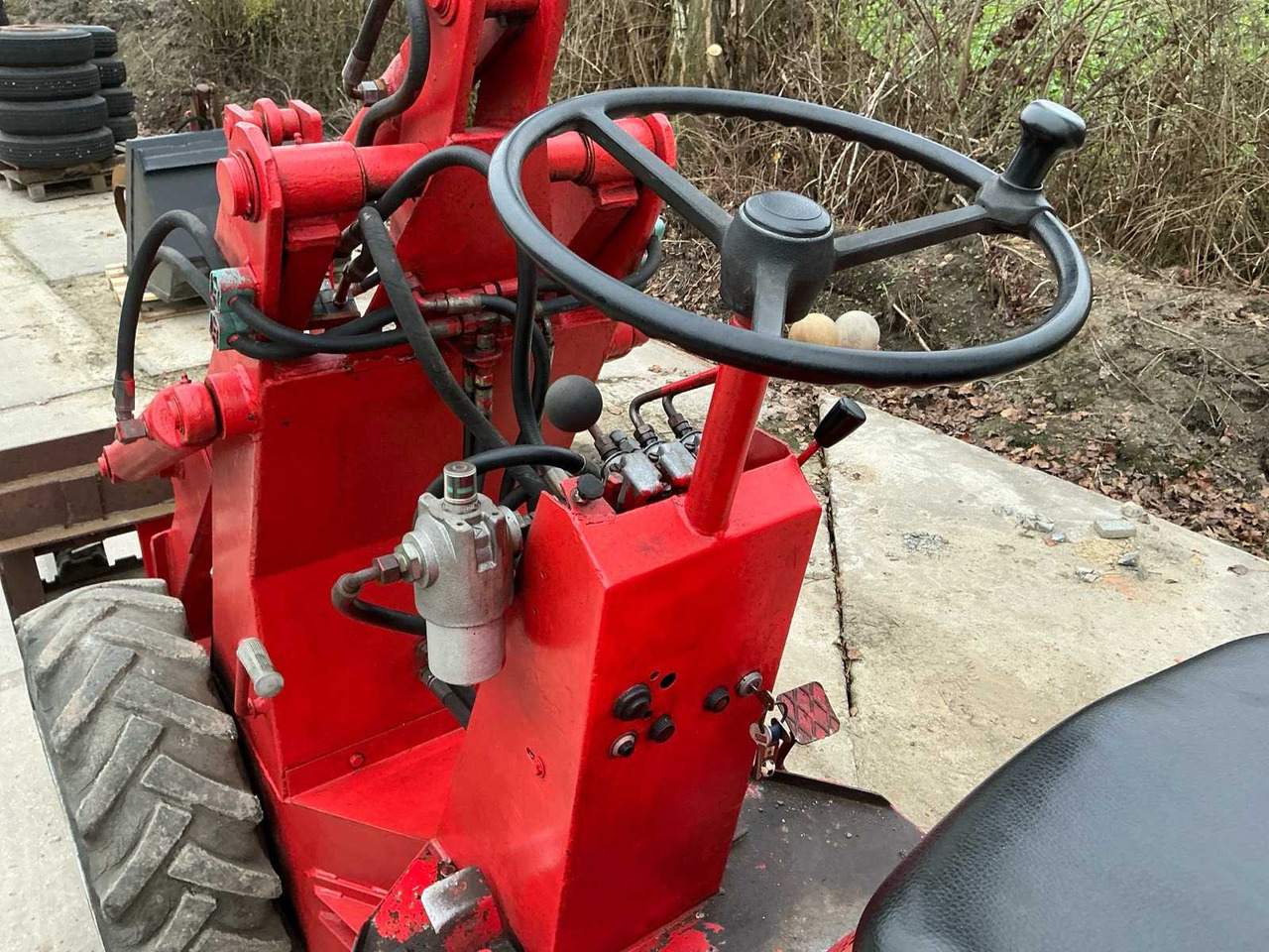 Wiellader WEIDEMANN 917 SHOVEL - BUCKET - FORKS AND CLAMP