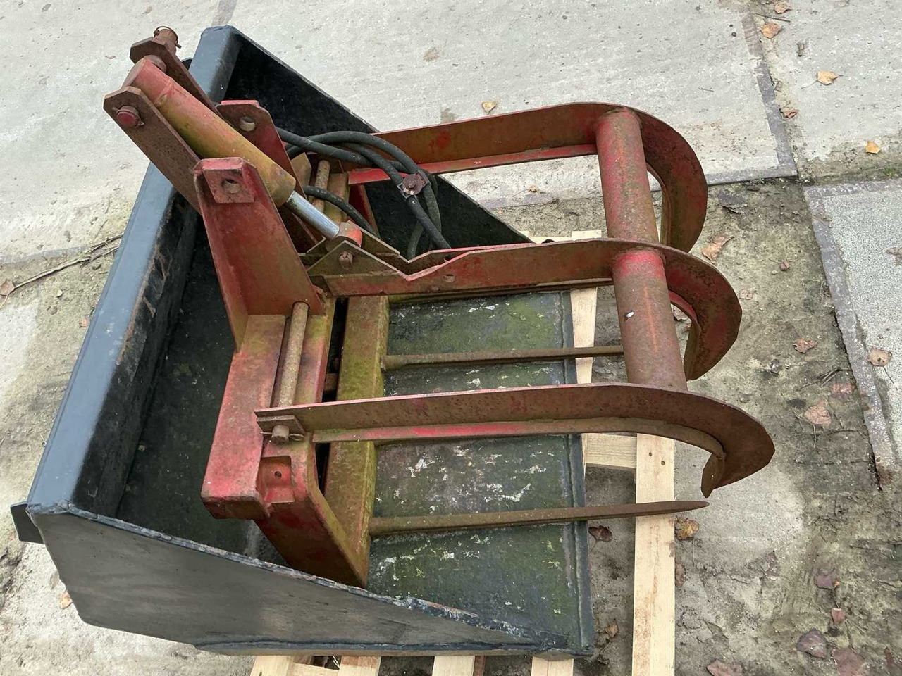 Wiellader WEIDEMANN 917 SHOVEL - BUCKET - FORKS AND CLAMP