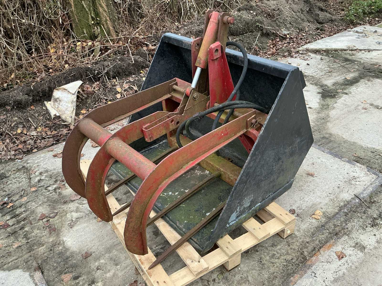 Wiellader WEIDEMANN 917 SHOVEL - BUCKET - FORKS AND CLAMP