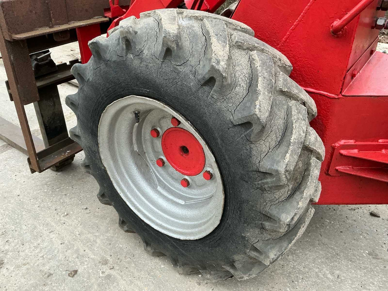 Wiellader WEIDEMANN 917 SHOVEL - BUCKET - FORKS AND CLAMP