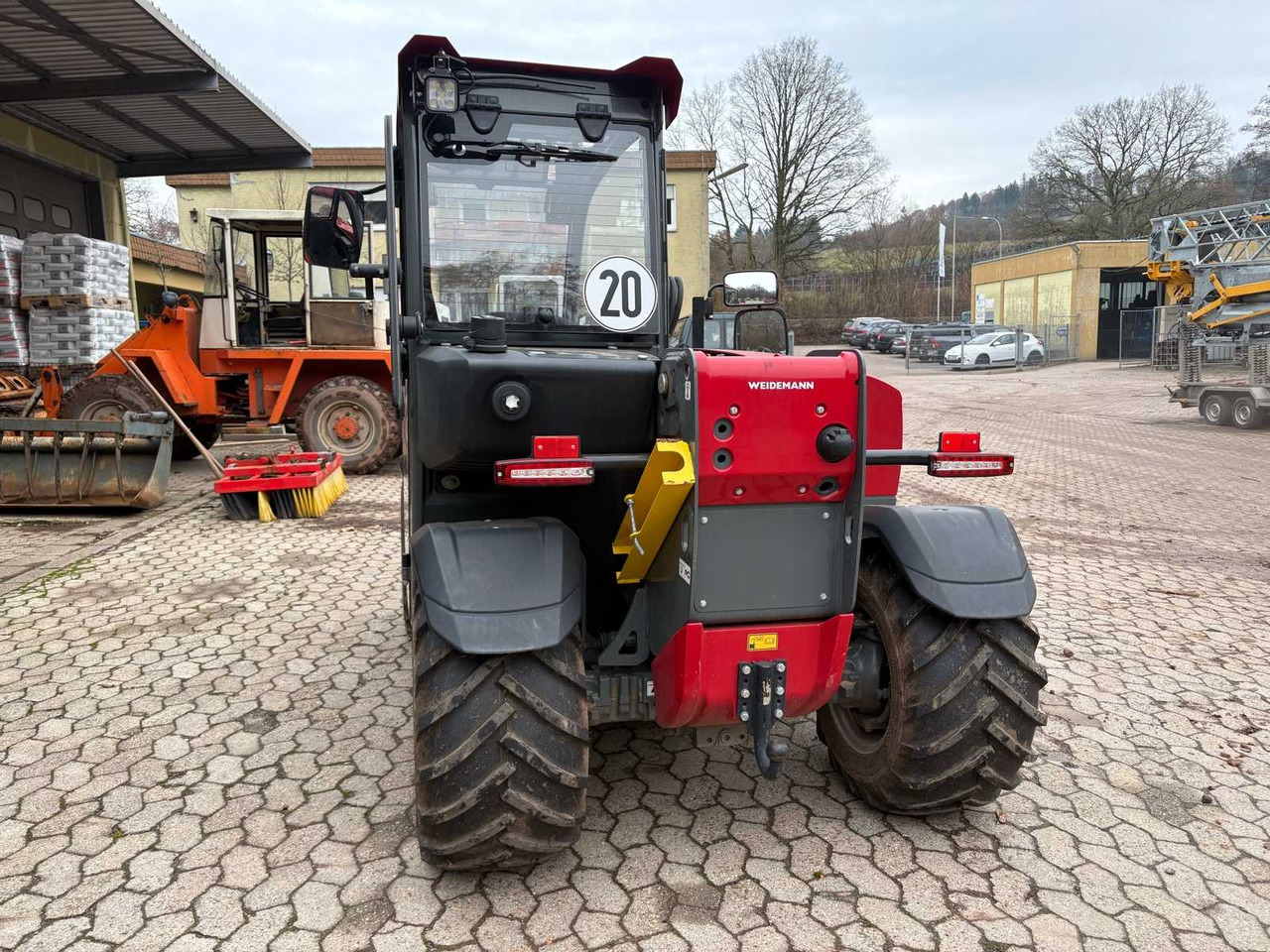 Wiellader WEIDEMANN T4512 - FORKLIFT