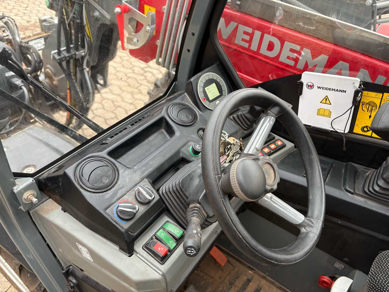 Wiellader WEIDEMANN T4512 - FORKLIFT