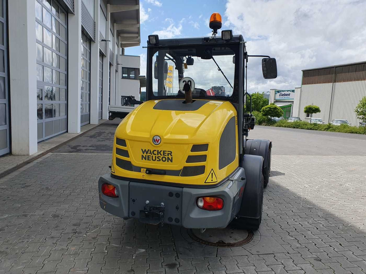Wiellader Wacker WL34 (RL40) / Schaufel + Gabel / nur 743h / 62PS