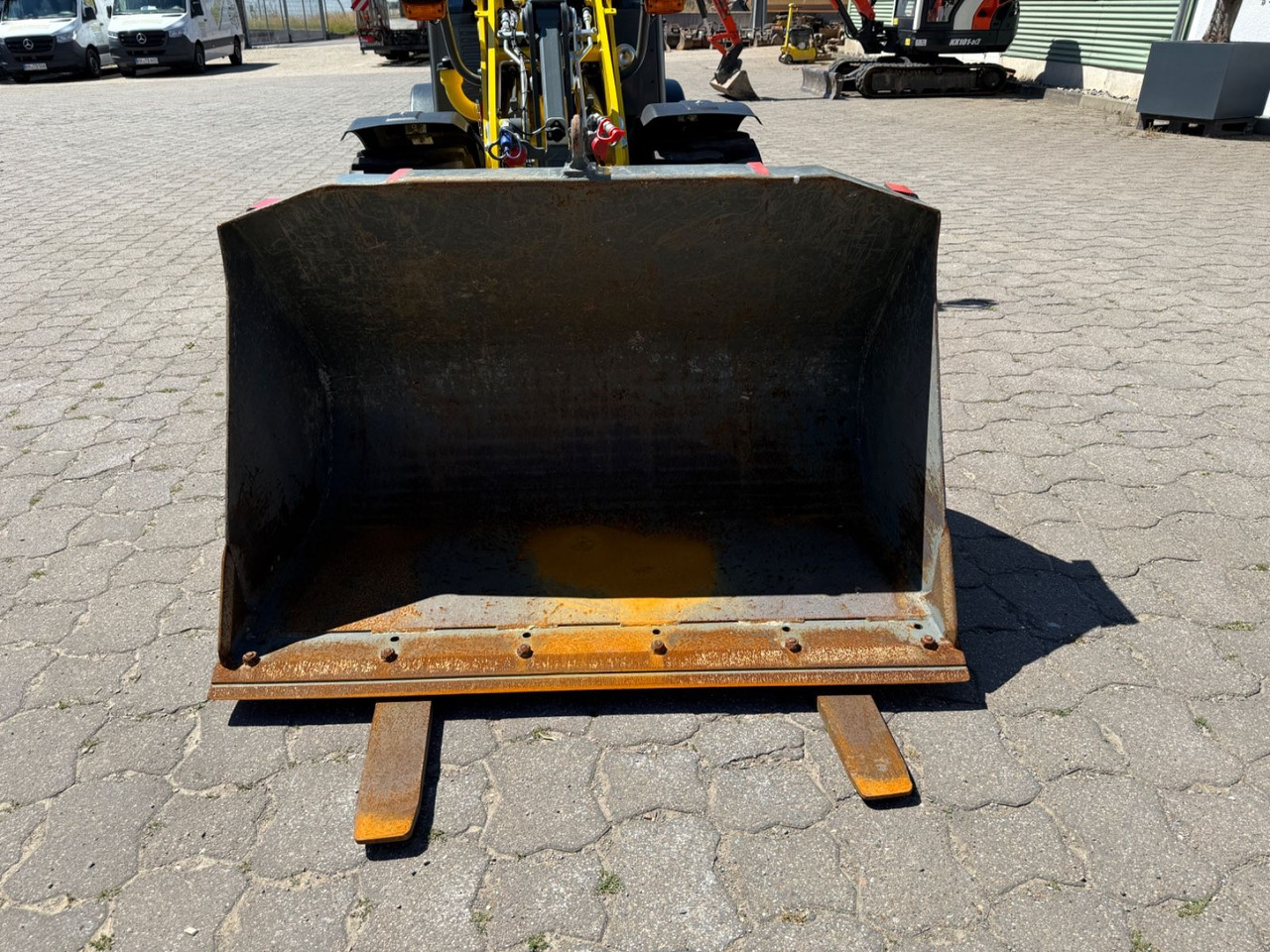Wiellader Wacker WL 25, Bj 23, 210 BH, Breitreifen Schaufel Gabel