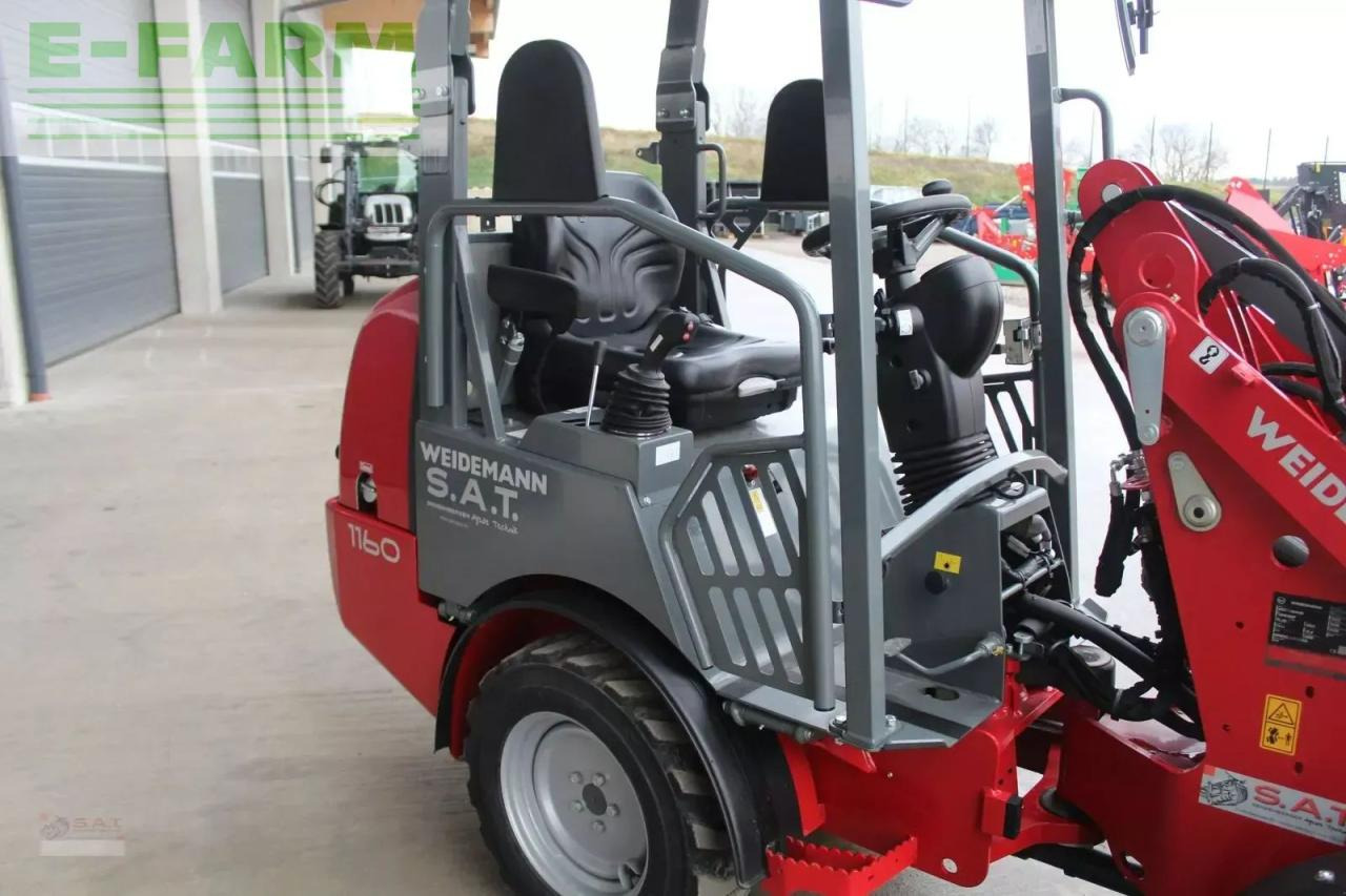Wiellader Weidemann 1160-11 stunden