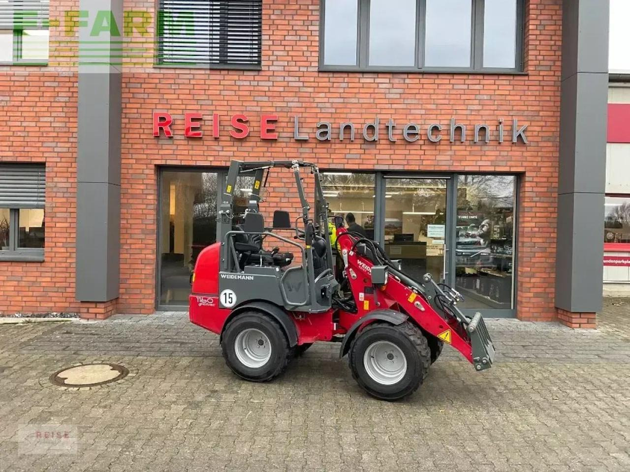 Wiellader Weidemann 1160e