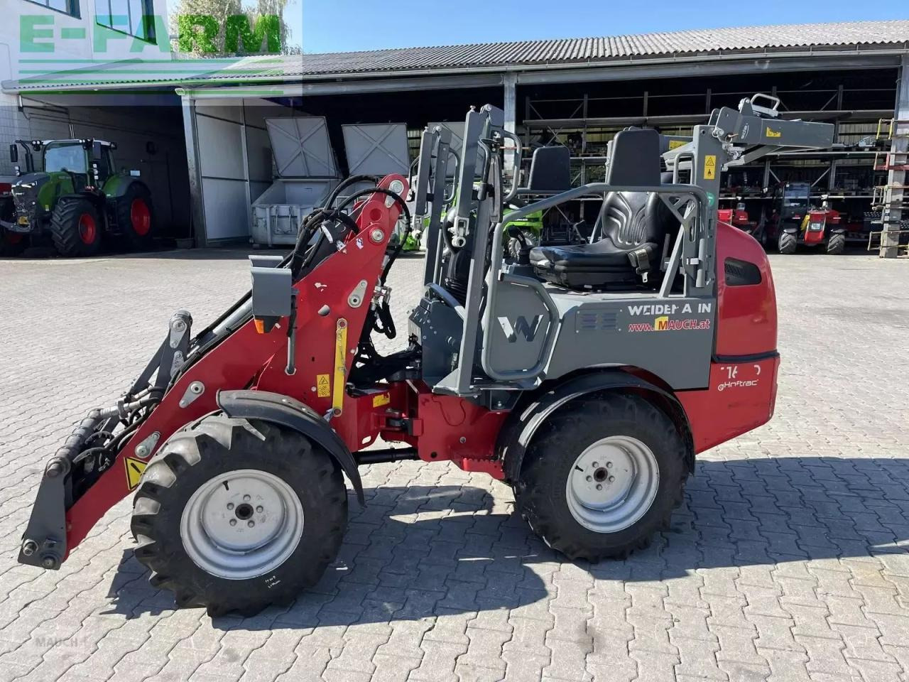 Wiellader Weidemann 1160e mit 1400h, hohe hubhöhe