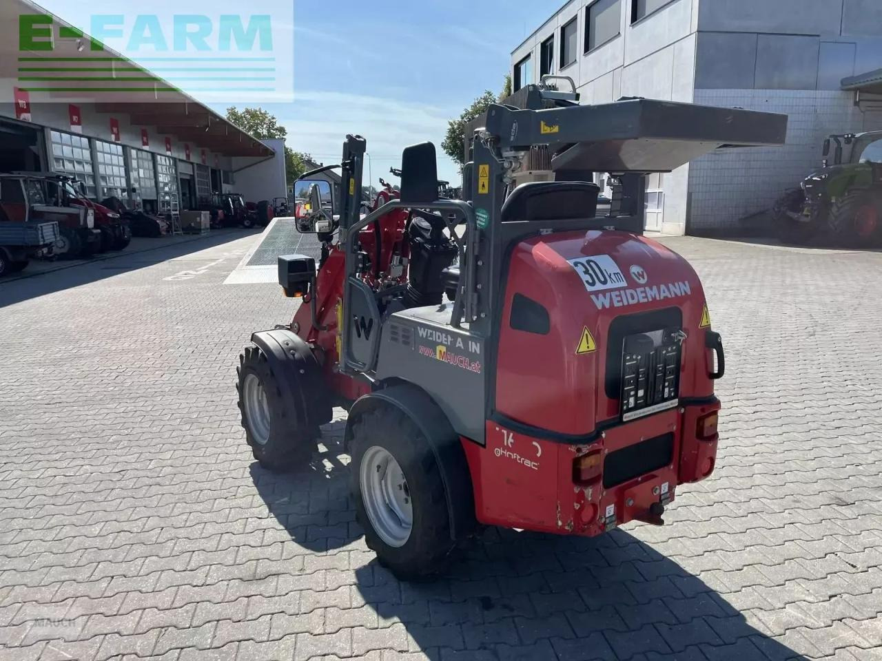 Wiellader Weidemann 1160e mit 1400h, hohe hubhöhe