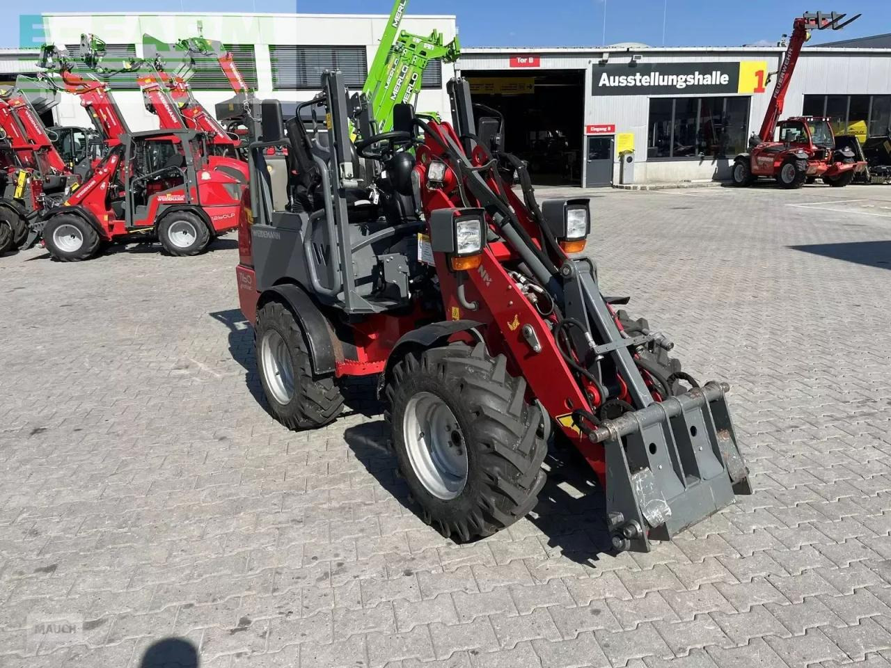 Wiellader Weidemann 1160e mit 1400h, hohe hubhöhe