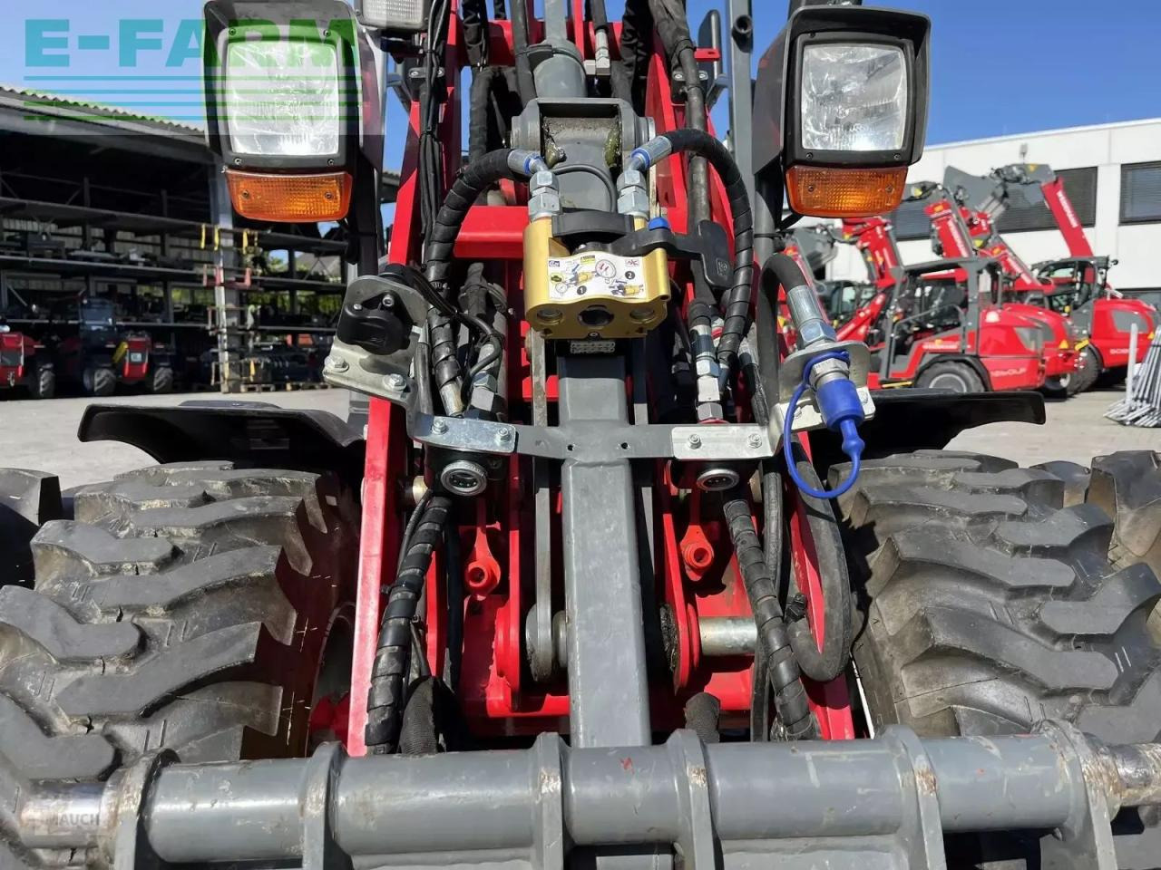 Wiellader Weidemann 1160e mit 350h, klappdach, straßenzulassung
