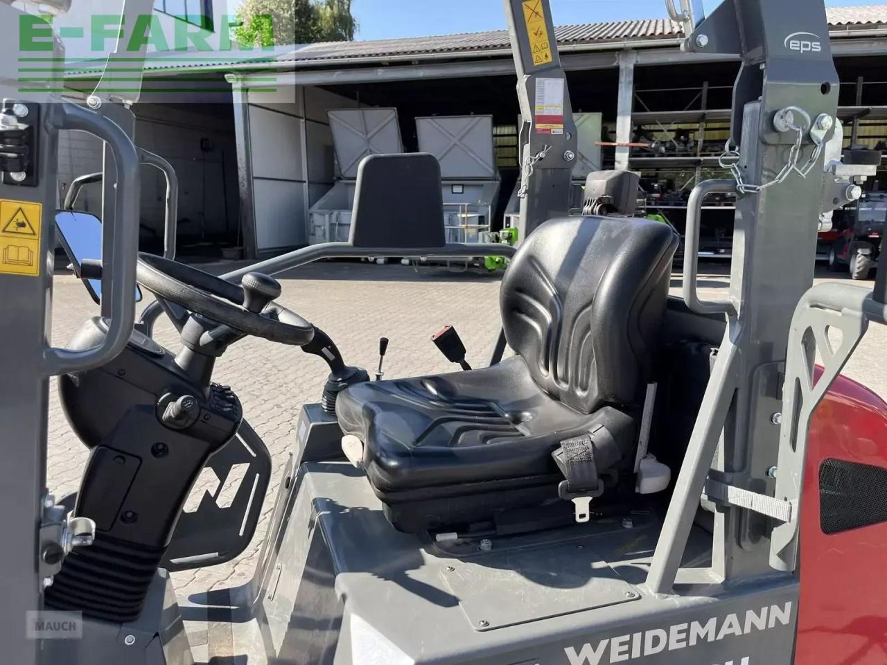 Wiellader Weidemann 1160e mit 350h, klappdach, straßenzulassung