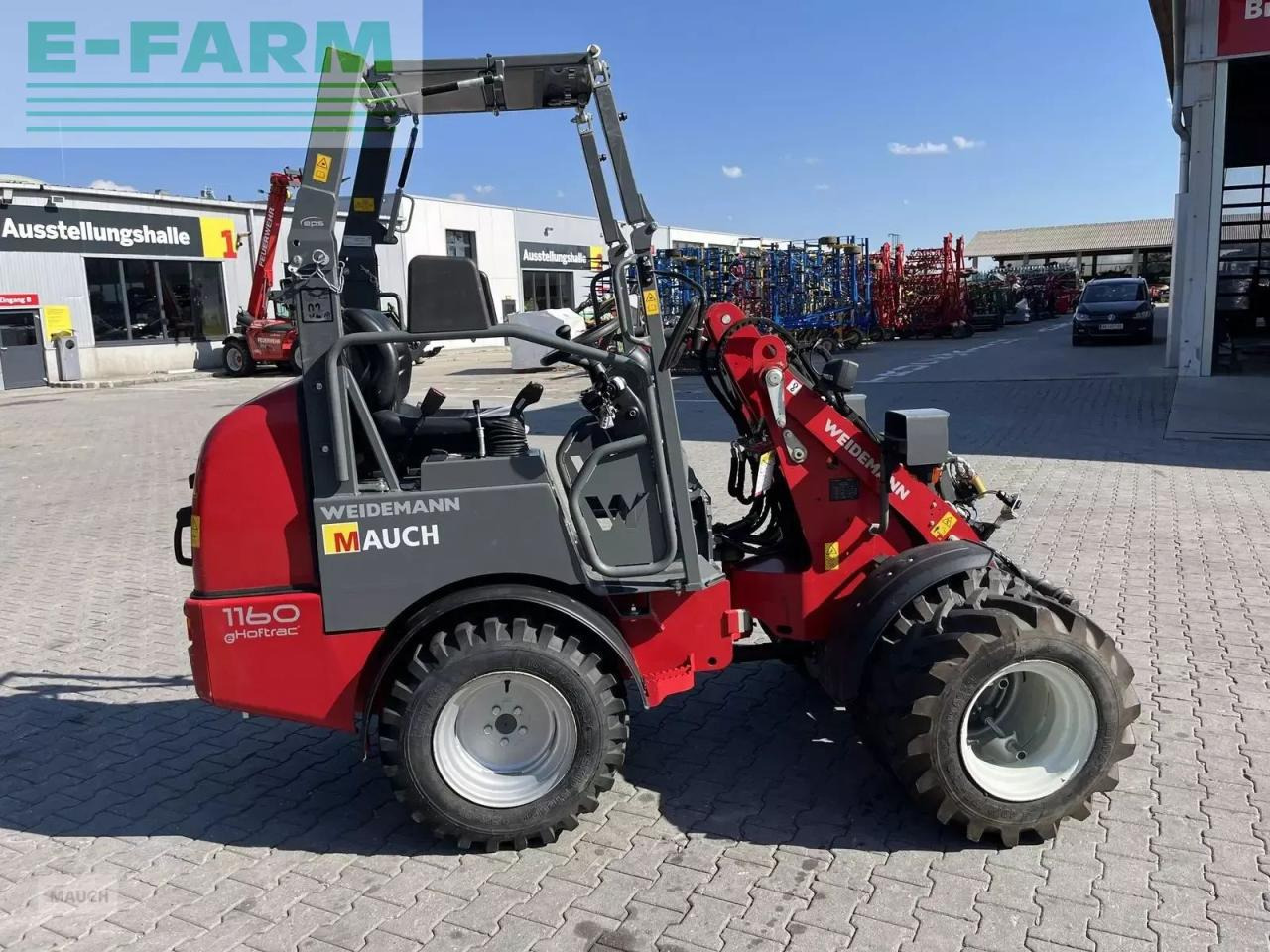Wiellader Weidemann 1160e mit 350h, klappdach, straßenzulassung