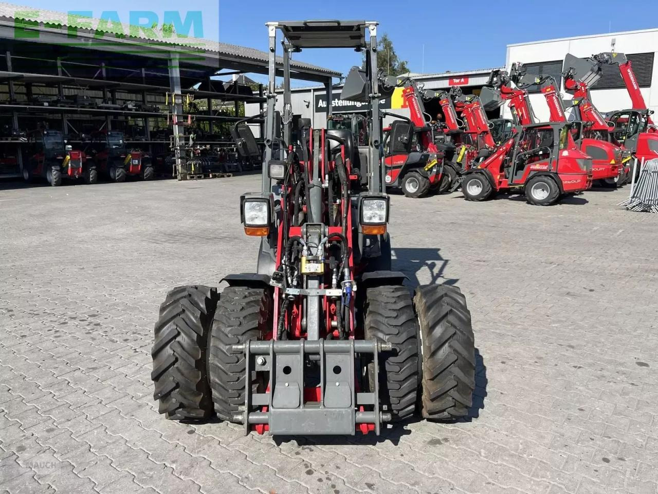 Wiellader Weidemann 1160e mit 350h, klappdach, straßenzulassung