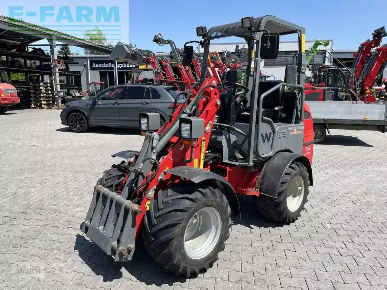 Wiellader Weidemann 1160e mit typisierung, 310ah