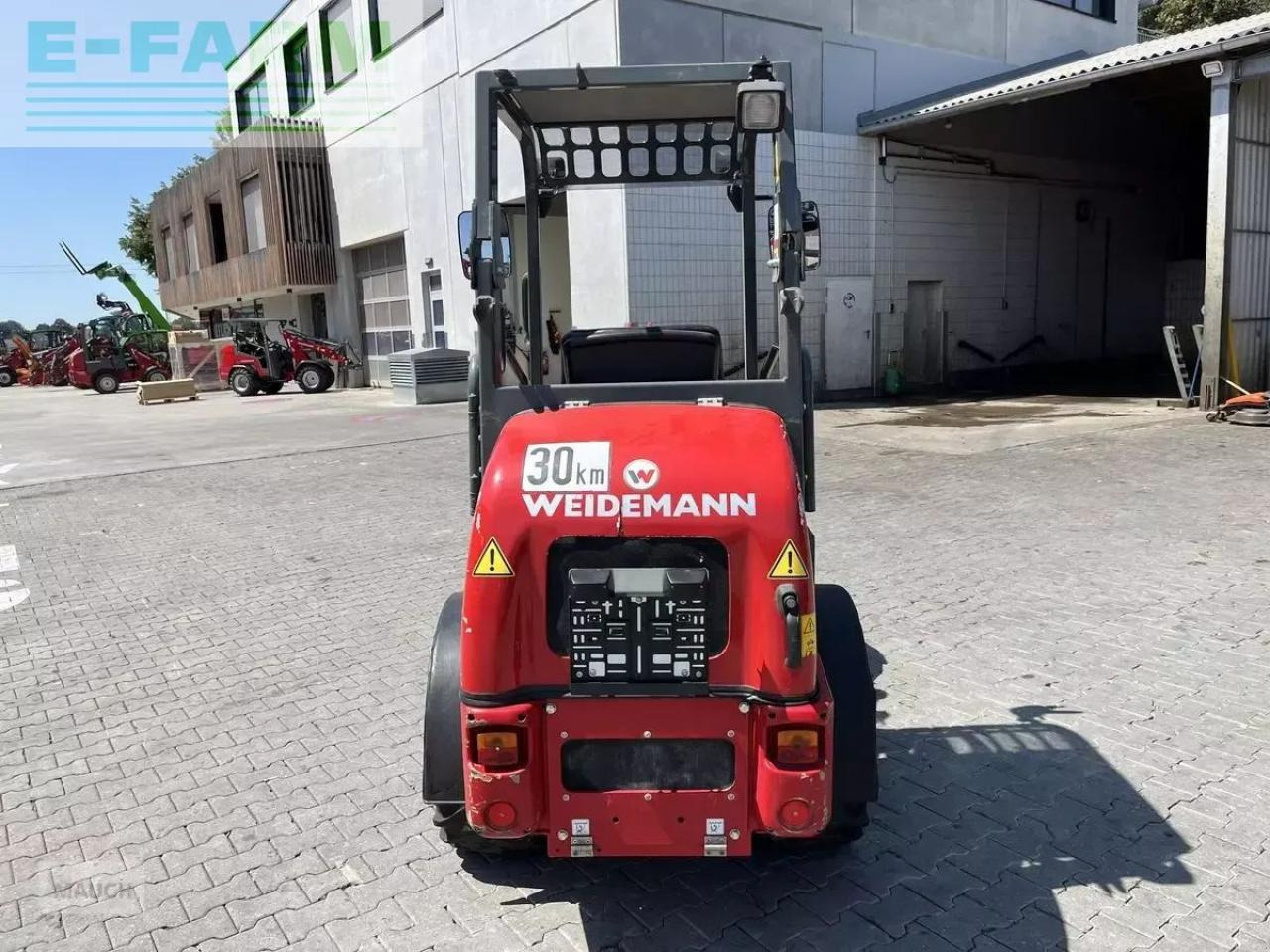 Wiellader Weidemann 1160e mit typisierung, 310ah