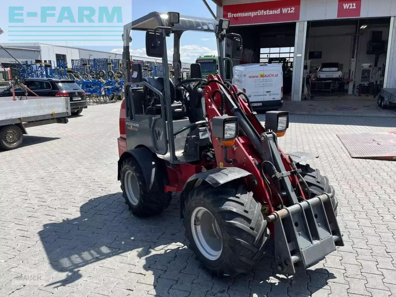 Wiellader Weidemann 1160e mit typisierung, 310ah